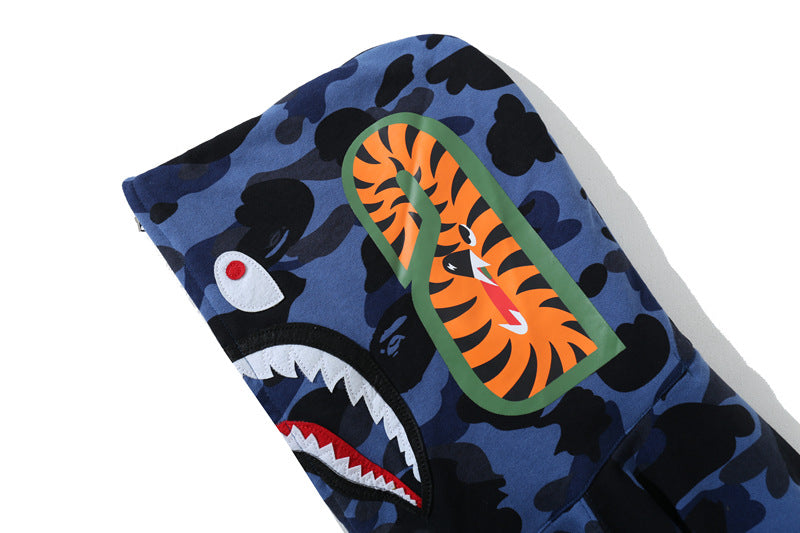 BAPE WGM Camo Zipper Hoodie
